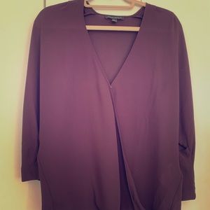 Banana republic Burgundy Top - Small